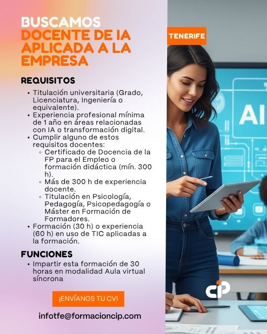  Imagen oferta de empleo