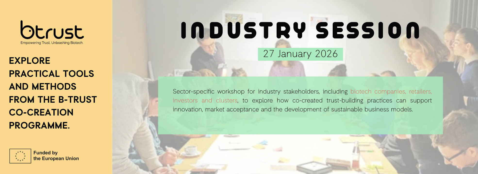 Co-Creating Trust in Biotechnology: Tools, Methods & Practice