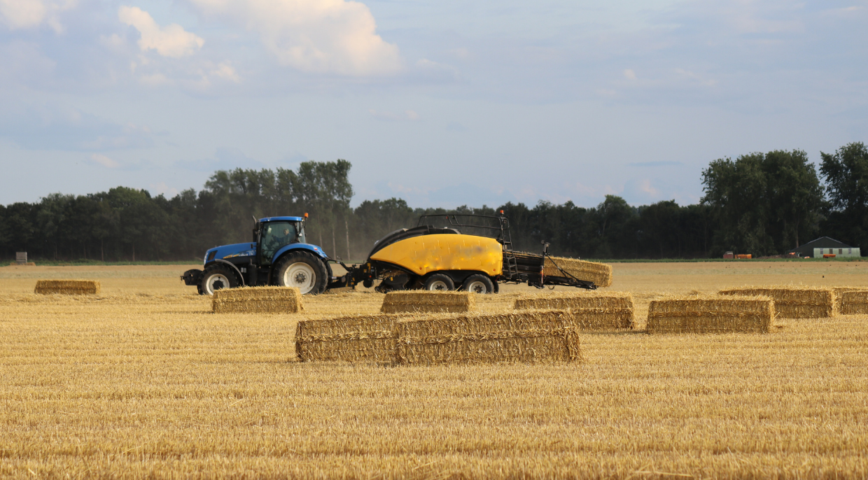 The use of straw for biogas production